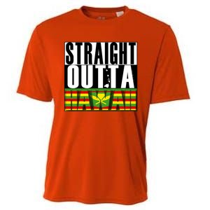 Straight Outta Hawaii Flag By Hawaii Nei All Day Gift Cooling Performance Crew T-Shirt