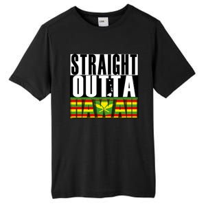 Straight Outta Hawaii Flag By Hawaii Nei All Day Gift Tall Fusion ChromaSoft Performance T-Shirt