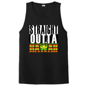 Straight Outta Hawaii Flag By Hawaii Nei All Day Gift PosiCharge Competitor Tank