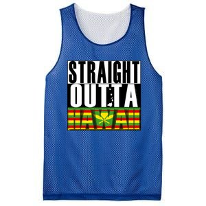 Straight Outta Hawaii Flag By Hawaii Nei All Day Gift Mesh Reversible Basketball Jersey Tank