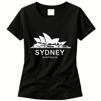 Sydney Opera House Iconic Australia Landmark Sydney Icons Womens T-Shirt