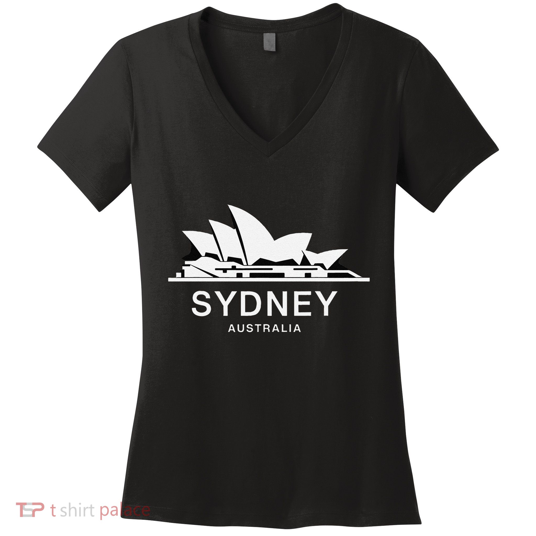 Sydney Opera House Iconic Australia Landmark Sydney Icons Women's V-Neck T-Shirt