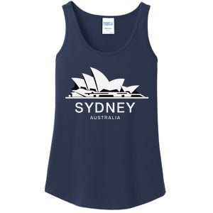 Sydney Opera House Iconic Australia Landmark Sydney Icons Ladies Essential Tank