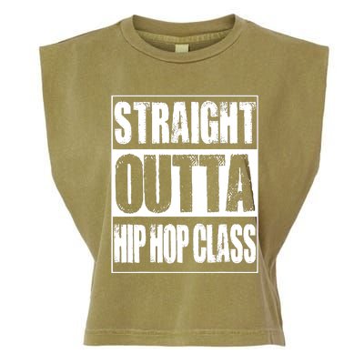 Straight Outta Hip Hop Class Dancing Gift Garment-Dyed Women's Muscle Tee