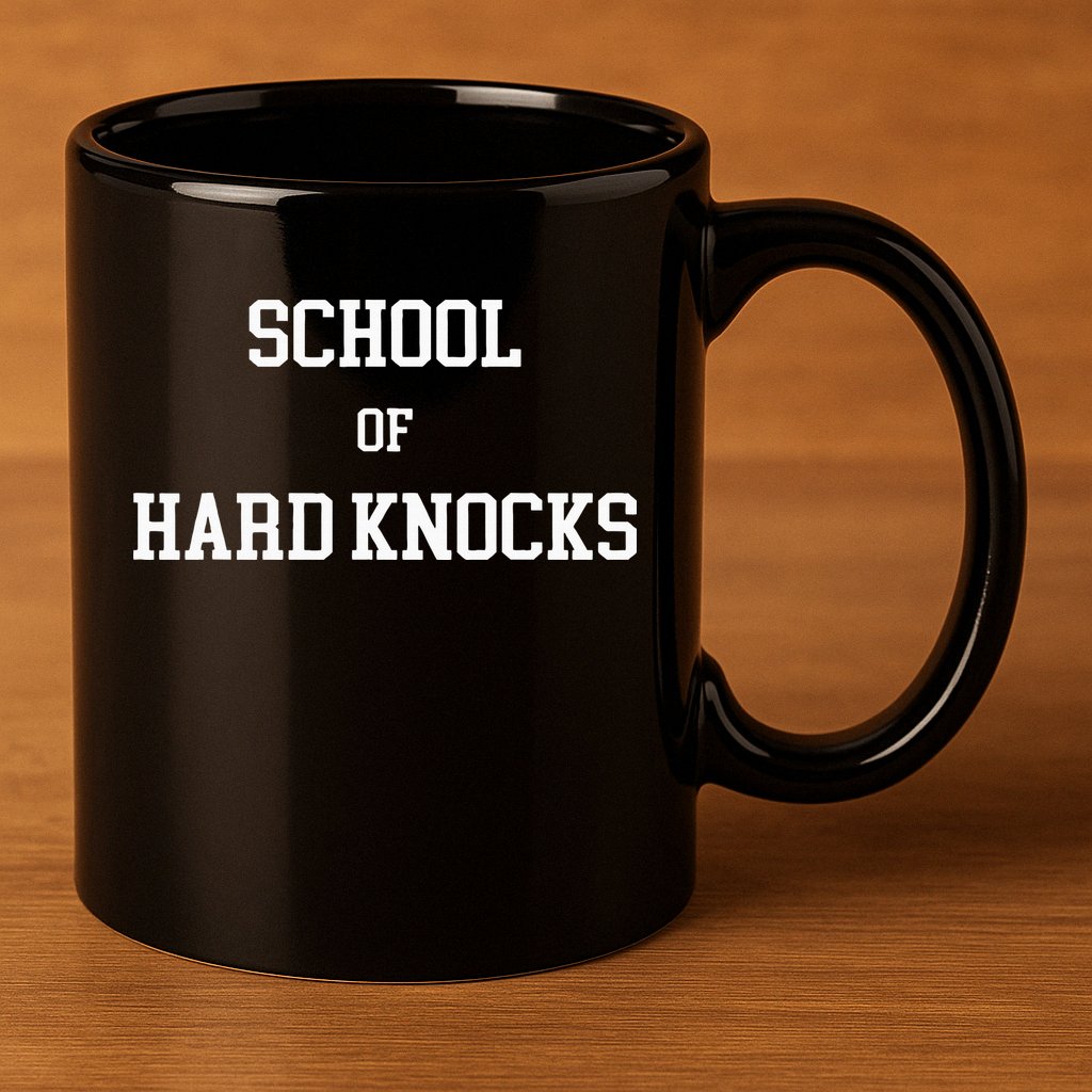 School Of Hard Knocks 11oz C Handle Ceramic Mug