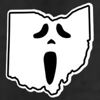 Scream Ohio Halloween 7 Panel Mesh Trucker Snapback Hat