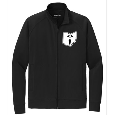 Scream Ohio Halloween Stretch Full-Zip Cadet Jacket