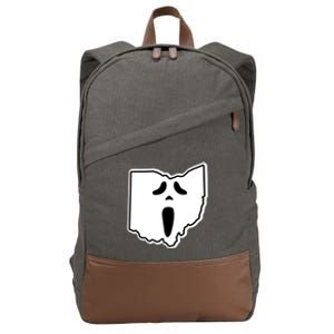 Scream Ohio Halloween Cotton Canvas Backpack