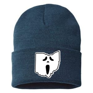 Scream Ohio Halloween Sustainable Knit Beanie