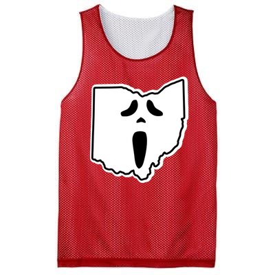 Scream Ohio Halloween Mesh Reversible Basketball Jersey Tank