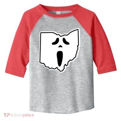 Scream Ohio Halloween Toddler Fine Jersey T-Shirt