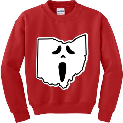 Scream Ohio Halloween Kids Sweatshirt