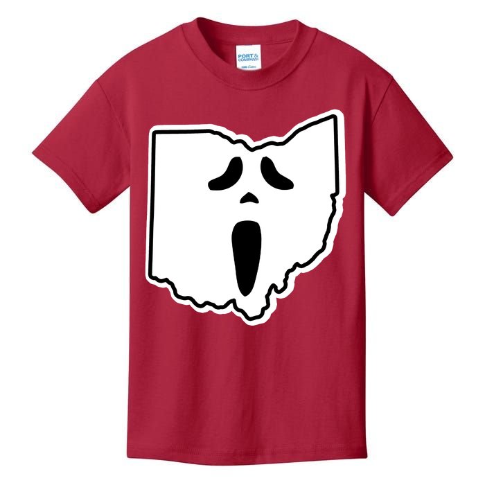 Scream Ohio Halloween Kids T-Shirt