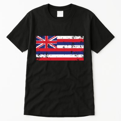 State Of Hawaii Flag Hawaiian Flag Island Hawaii Love Tall T-Shirt