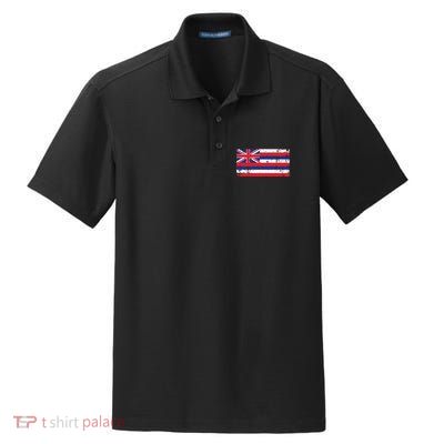 State Of Hawaii Flag Hawaiian Flag Island Hawaii Love Dry Zone Grid Polo
