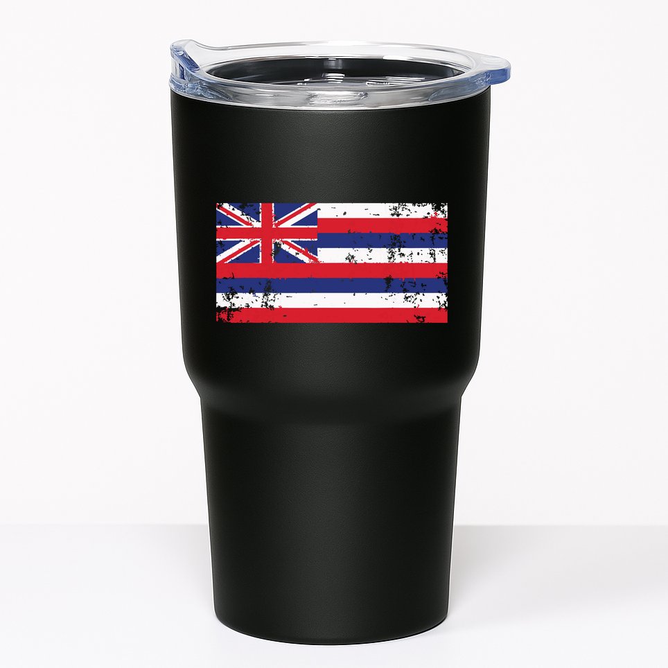 State Of Hawaii Flag Hawaiian Flag Island Hawaii Love Tumbler