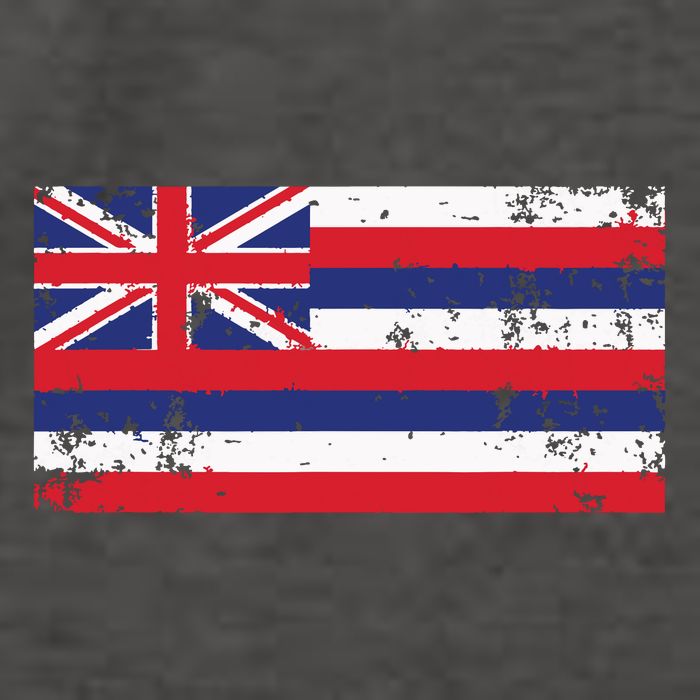 State Of Hawaii Flag Hawaiian Flag Island Hawaii Love Vector Backpack
