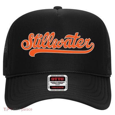 Stillwater Oklahoma Home State High Crown Mesh Back Trucker Hat