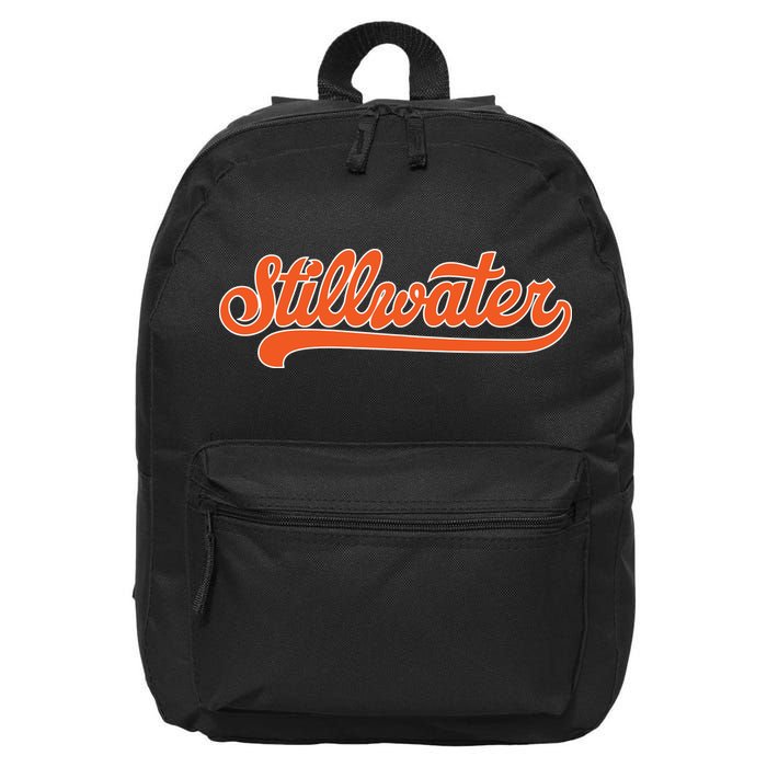 Stillwater Oklahoma Home State 16 in Basic Backpack