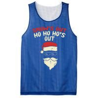 Snows Out Ho Hos Out Christmas Santa Gift Thug Gift Mesh Reversible Basketball Jersey Tank