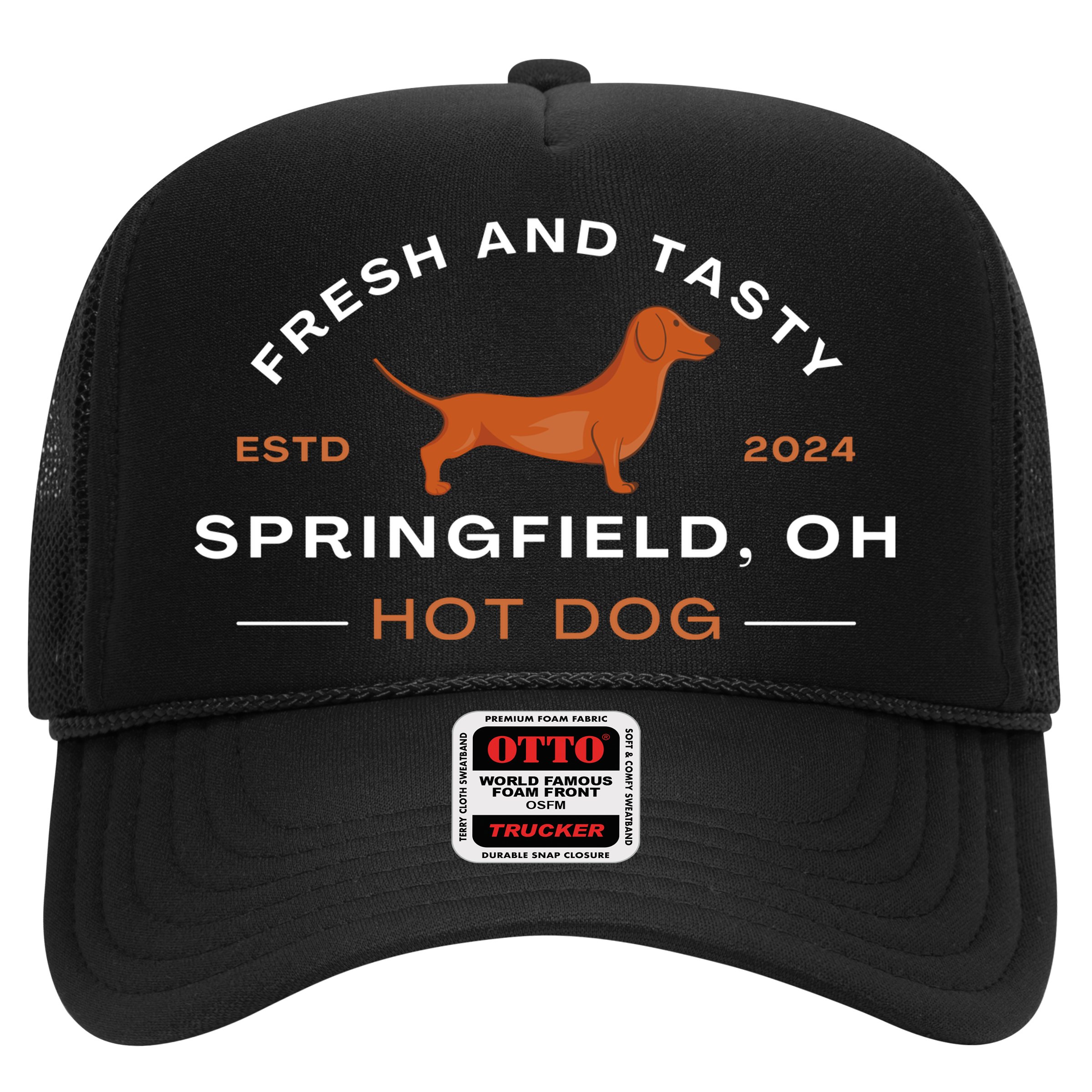 Springfield Ohio Hot Dog Hat