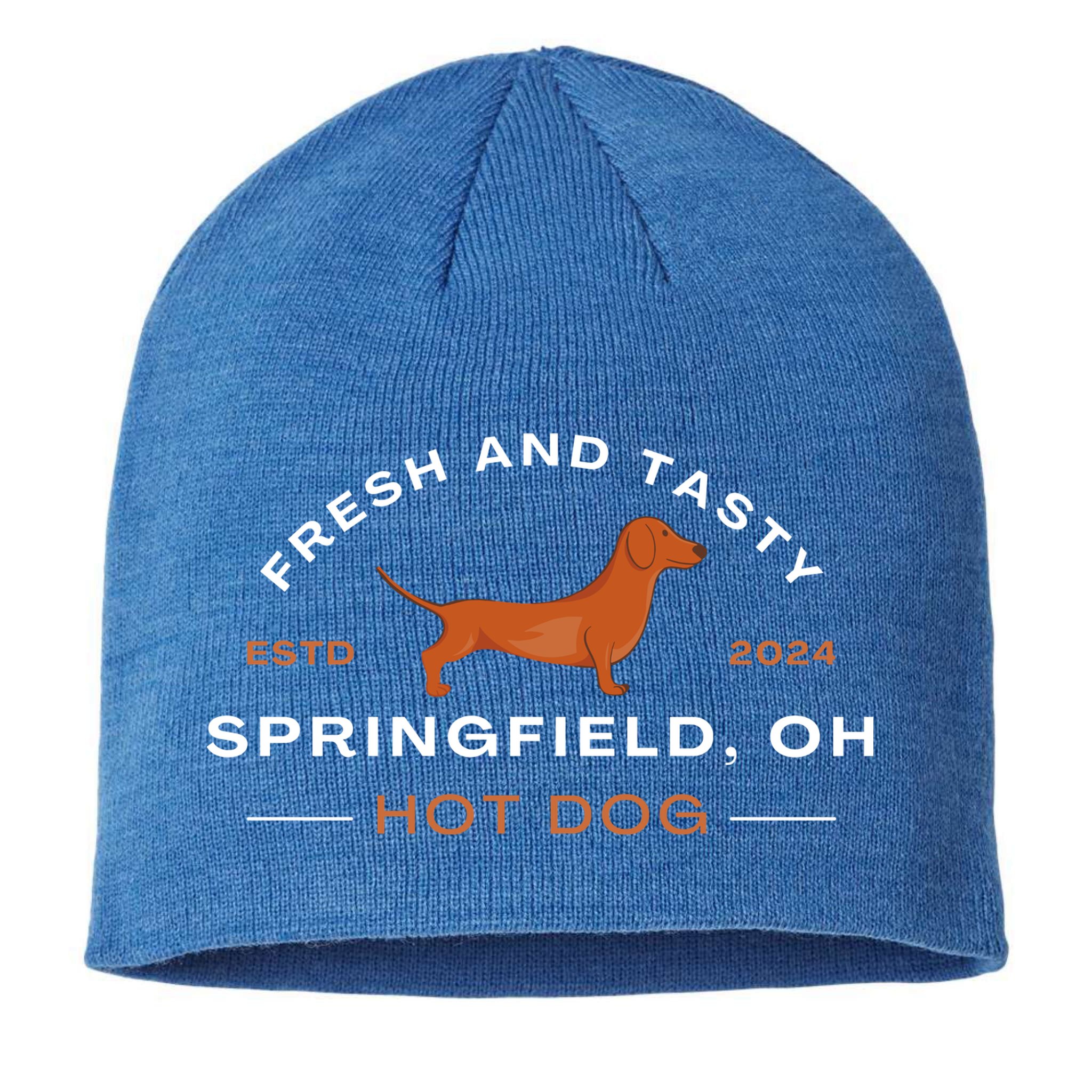 Springfield Ohio Hot Dog Sustainable Beanie