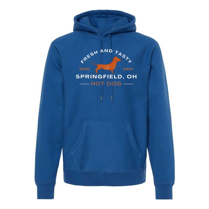 Springfield Ohio Hot Dog Premium Hoodie