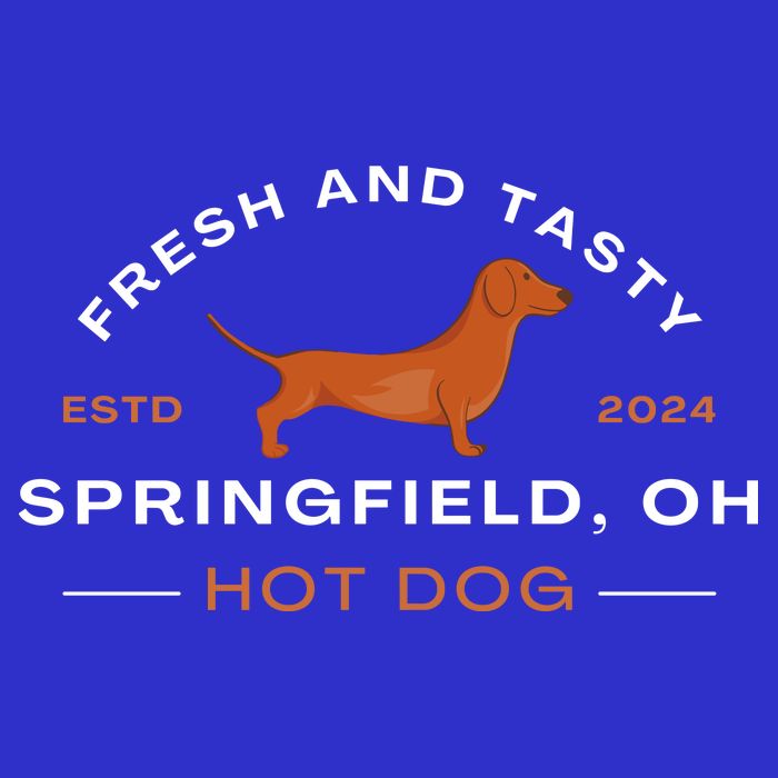 Springfield Ohio Hot Dog 16 in Basic Backpack
