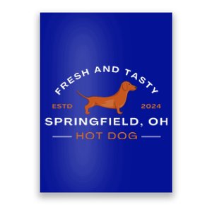 Springfield Ohio Hot Dog Poster