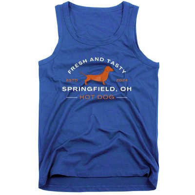 Springfield Ohio Hot Dog Tank Top