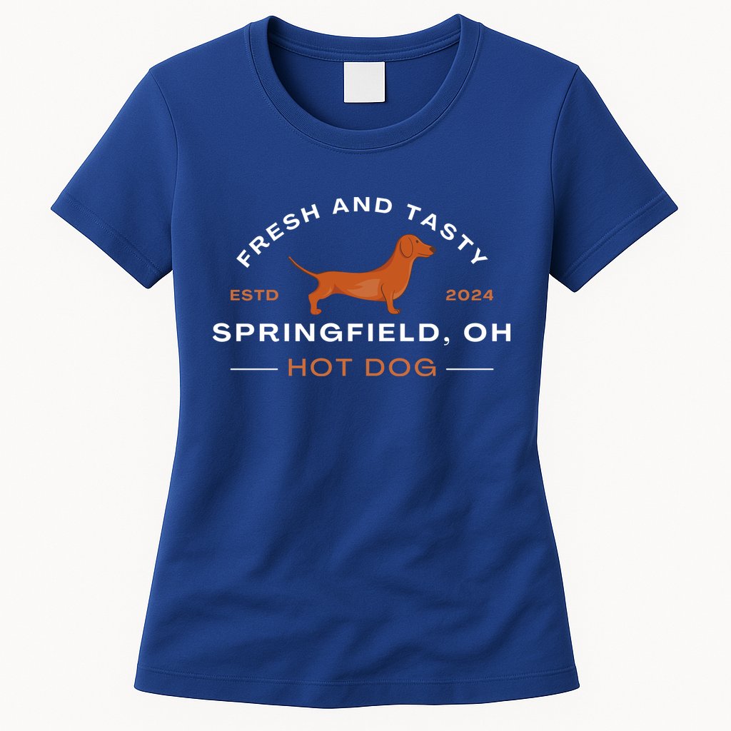 Springfield Ohio Hot Dog Womens T-Shirt
