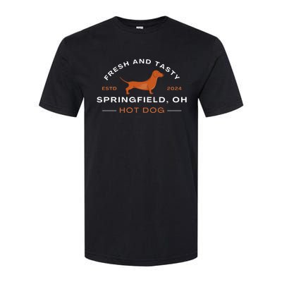 Springfield Ohio Hot Dog Softstyle CVC T-Shirt