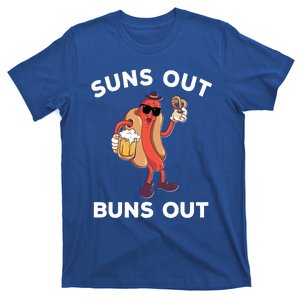 Suns Out Hot Dog Buns Out Funny Sausage Meaningful Gift T-Shirt