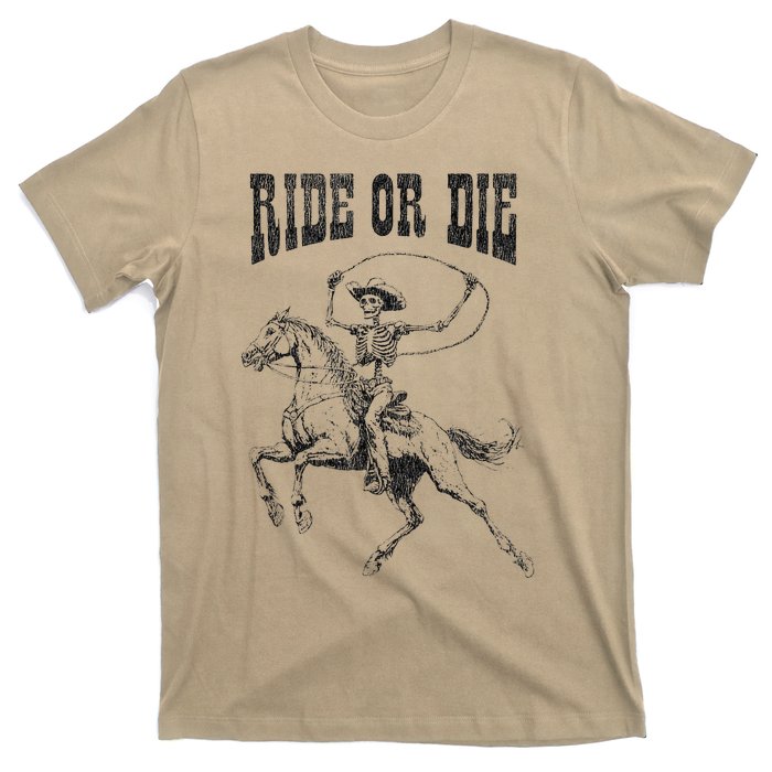 Skeleton On Horse T-Shirt