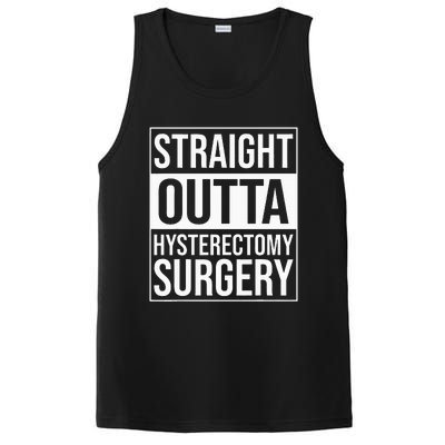 Straight Outta Hysterectomy Surgery Uterus Removal Recovery PosiCharge Competitor Tank