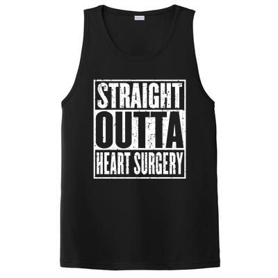 Straight Outta Heart Surgery Open Heart Recovery Get Well Gift PosiCharge Competitor Tank