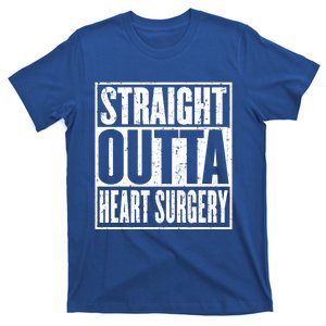 Straight Outta Heart Surgery Open Heart Recovery Get Well Gift T-Shirt