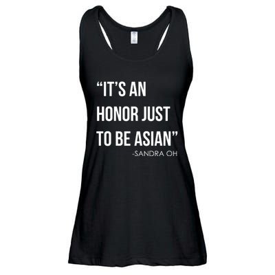 Sandra Oh It’S An Honor Just To Be Asian Ladies Essential Flowy Tank