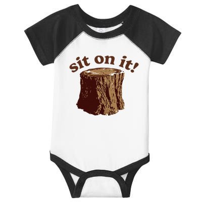 Sit On It Infant Baby Jersey Bodysuit