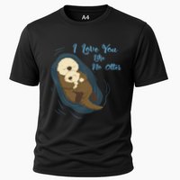 Sea Otters: I Love You Like No Otter Gift Cooling Performance Crew T-Shirt