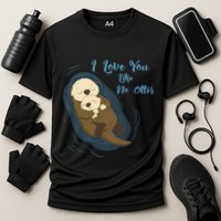 Sea Otters: I Love You Like No Otter Gift Cooling Performance Crew T-Shirt