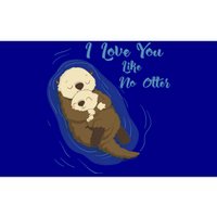 Sea Otters: I Love You Like No Otter Gift Bumper Sticker