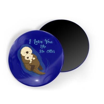 Sea Otters: I Love You Like No Otter Gift Magnet