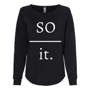 So Over It. Womens California Wash Sweatshirt