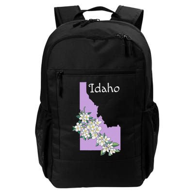 State Of Idaho Syringa Flower Daily Commute Backpack
