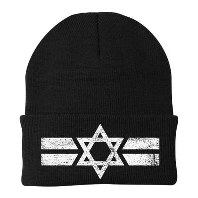 State Of Israel National Flag Of Zion Star Of David Roundel Beanie
