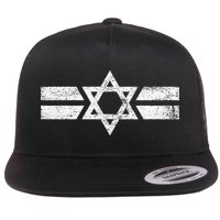State Of Israel National Flag Of Zion Star Of David Roundel Flatbill Hat