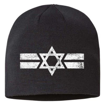 State Of Israel National Flag Of Zion Star Of David Roundel Sustainable Beanie