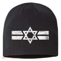State Of Israel National Flag Of Zion Star Of David Roundel Sustainable Beanie