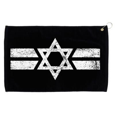 State Of Israel National Flag Of Zion Star Of David Roundel Grommeted Golf Towel